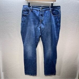 Old Navy mid Rise Curvy Profile Jeans Womens 14 Short Stretch Blue Denim 3092